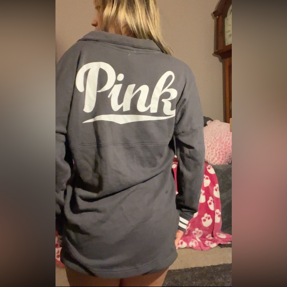 PINK Victoria's Secret Gray Sweatshirt